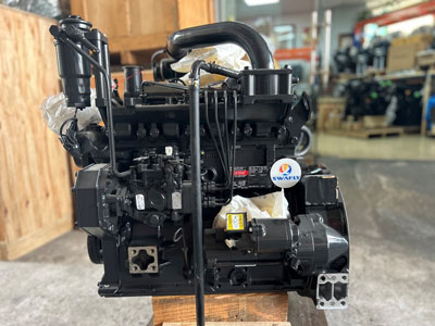 SWAFLY MACHINERY CO., Ltd.-k Cummins B3.3T Diesel Motor berriak entregatu zituen