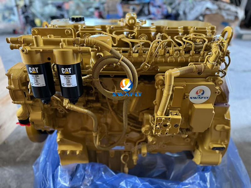 Benetako Caterpillar C7.1 Motor Muntatzeko - Bidaltzeko prest!