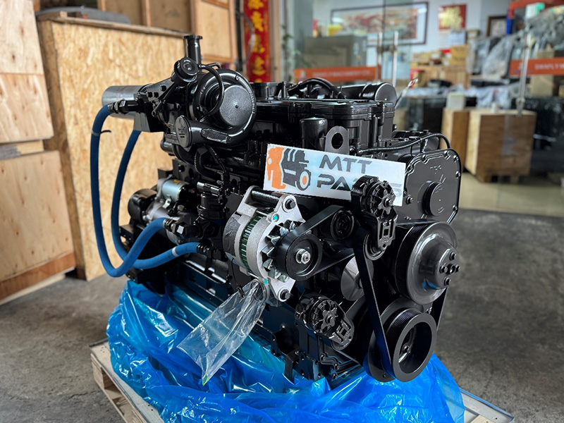 Sarrera berria 6/8 !! Cummins Engine osoa SAA6D114E-3 PC300-8 Excavator Aplikazioa Soberakin berria - Motor osoa