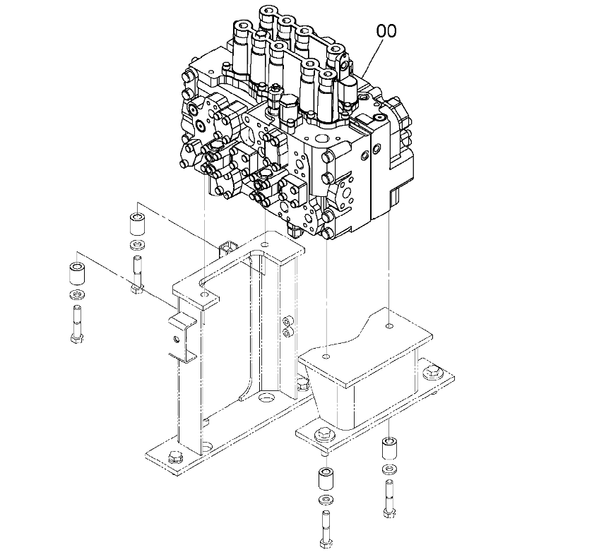 Hitachi Kontrol Balbula Nagusia YA00000717