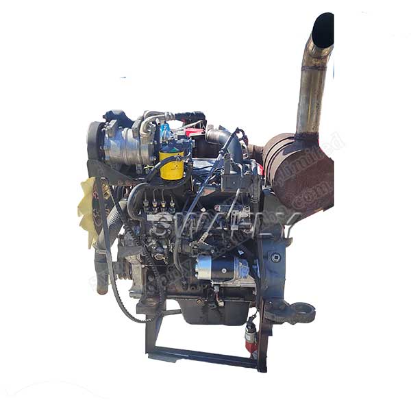 Komatsu 4D95 PC130-7rako Diesel Motor Assy erabilia