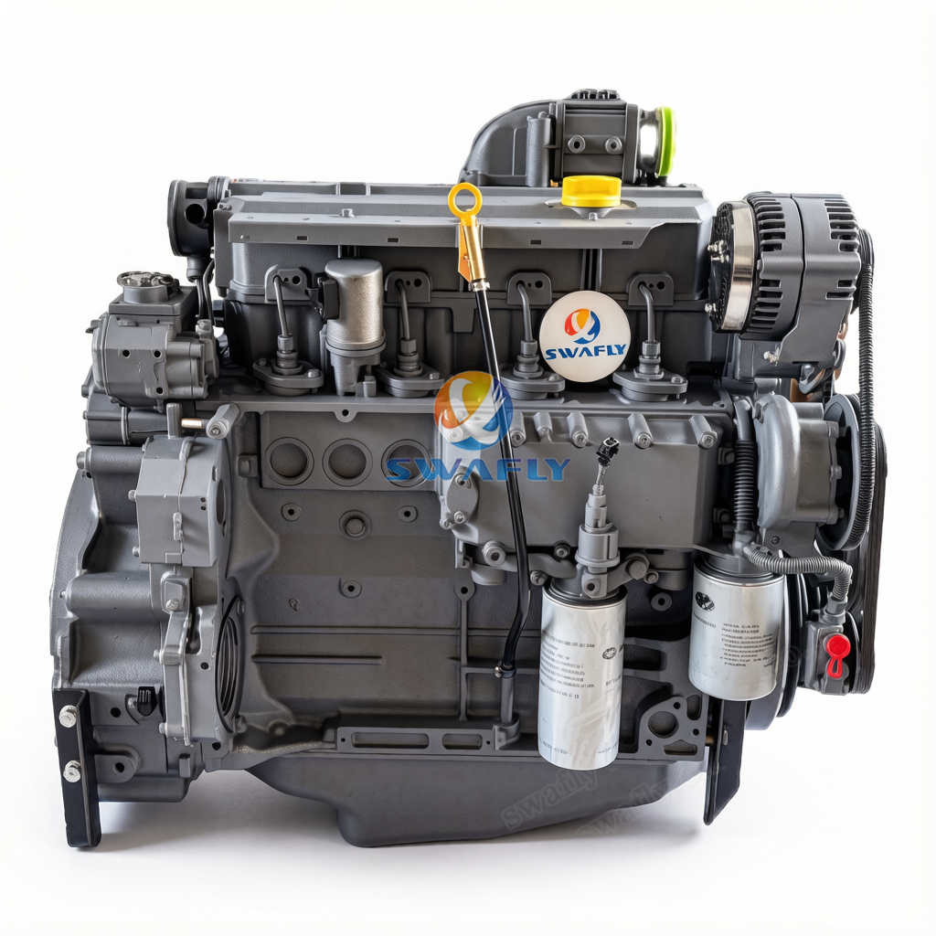 OEM Deutz BF4M1013FC Diesel Motorren Muntaia Makineriarako berria